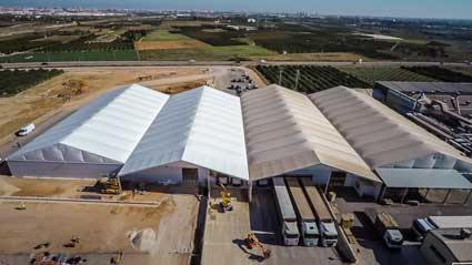 Almacén prefabricado de aluminio ALUSPACE