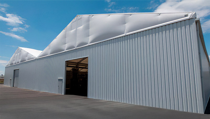 Almacenes modulares de aluminio AluSpace