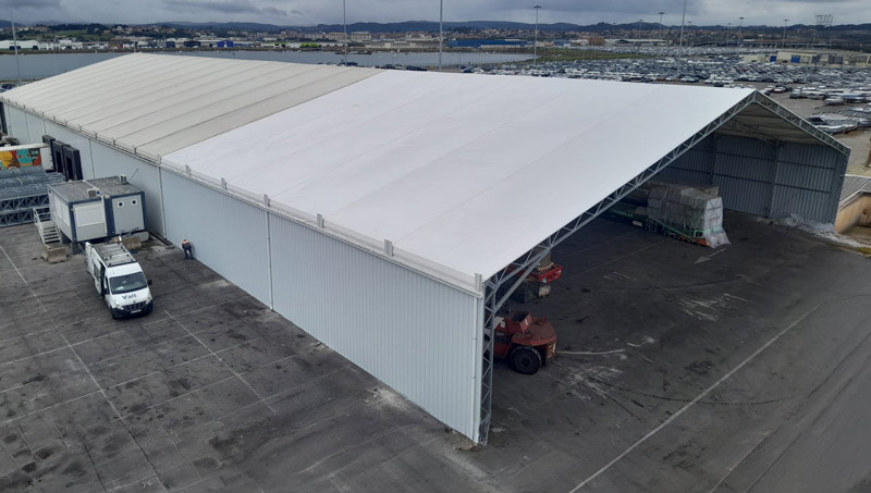 Almacenes industriales de acero MaxiSpace