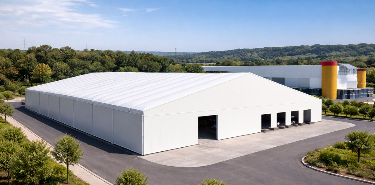 Bodegas y almacenes industriales prefabricados flexibles y adaptables