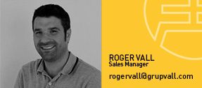 Roger Vall, Sales manager de carpas industriales y naves desmontables