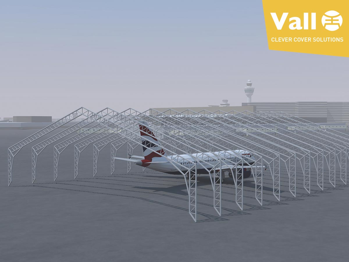 Hangares desmontables para aviones: solucion en tiempos de crisis